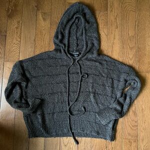 Forever21 Gray Knit Sweatshirt Size small